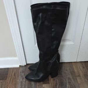 Torrid Black Knee High Boots